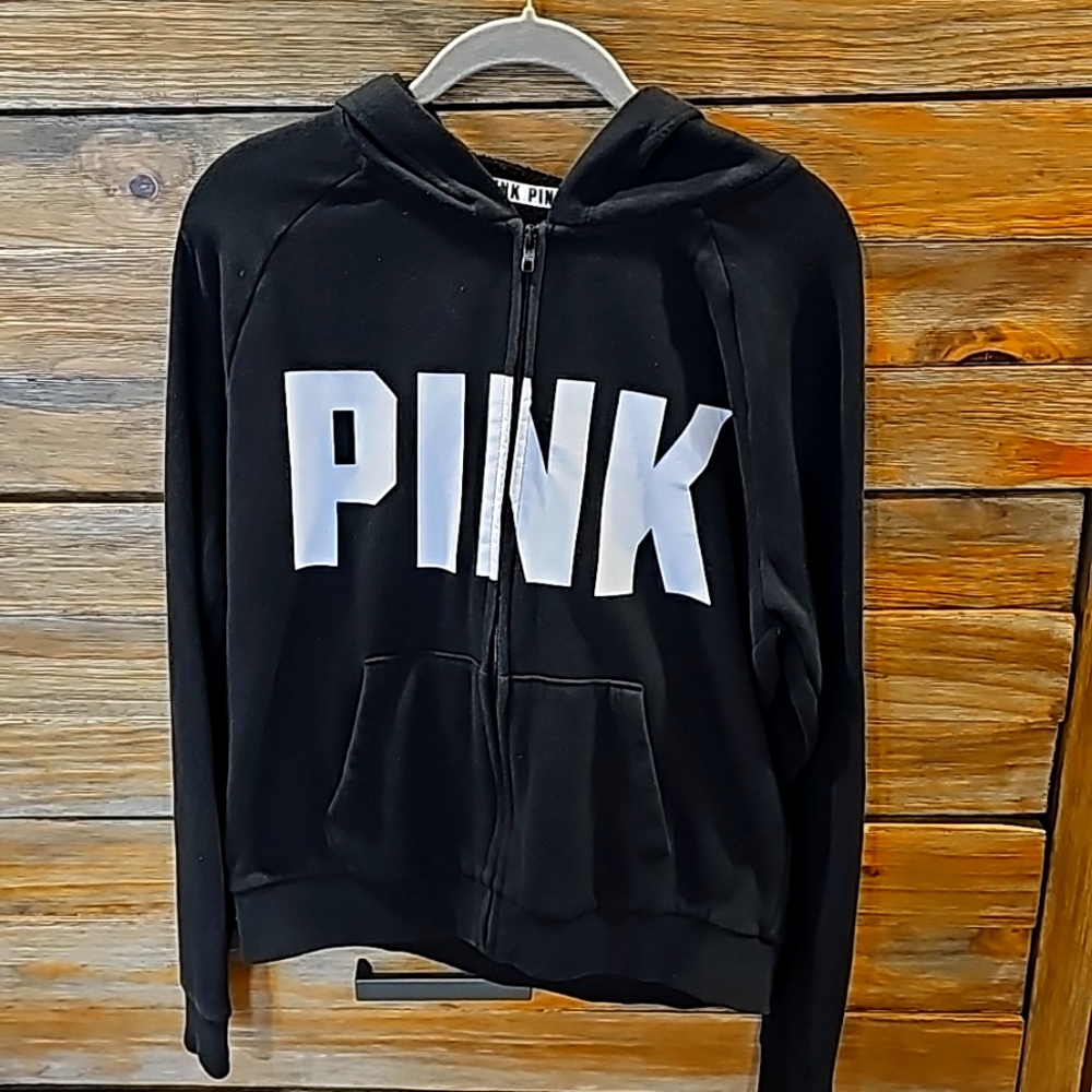 Pink zip up